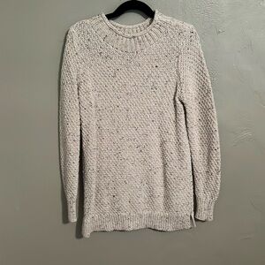 LOFT mock neck textured sweater